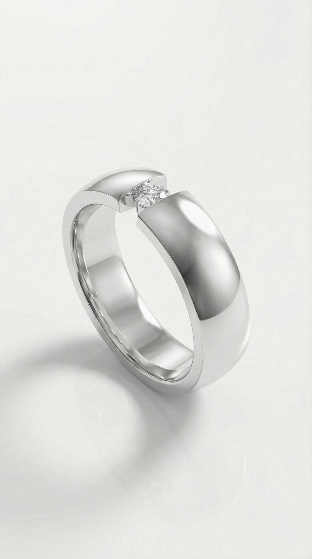 Tension Set Classic Diamond Ring