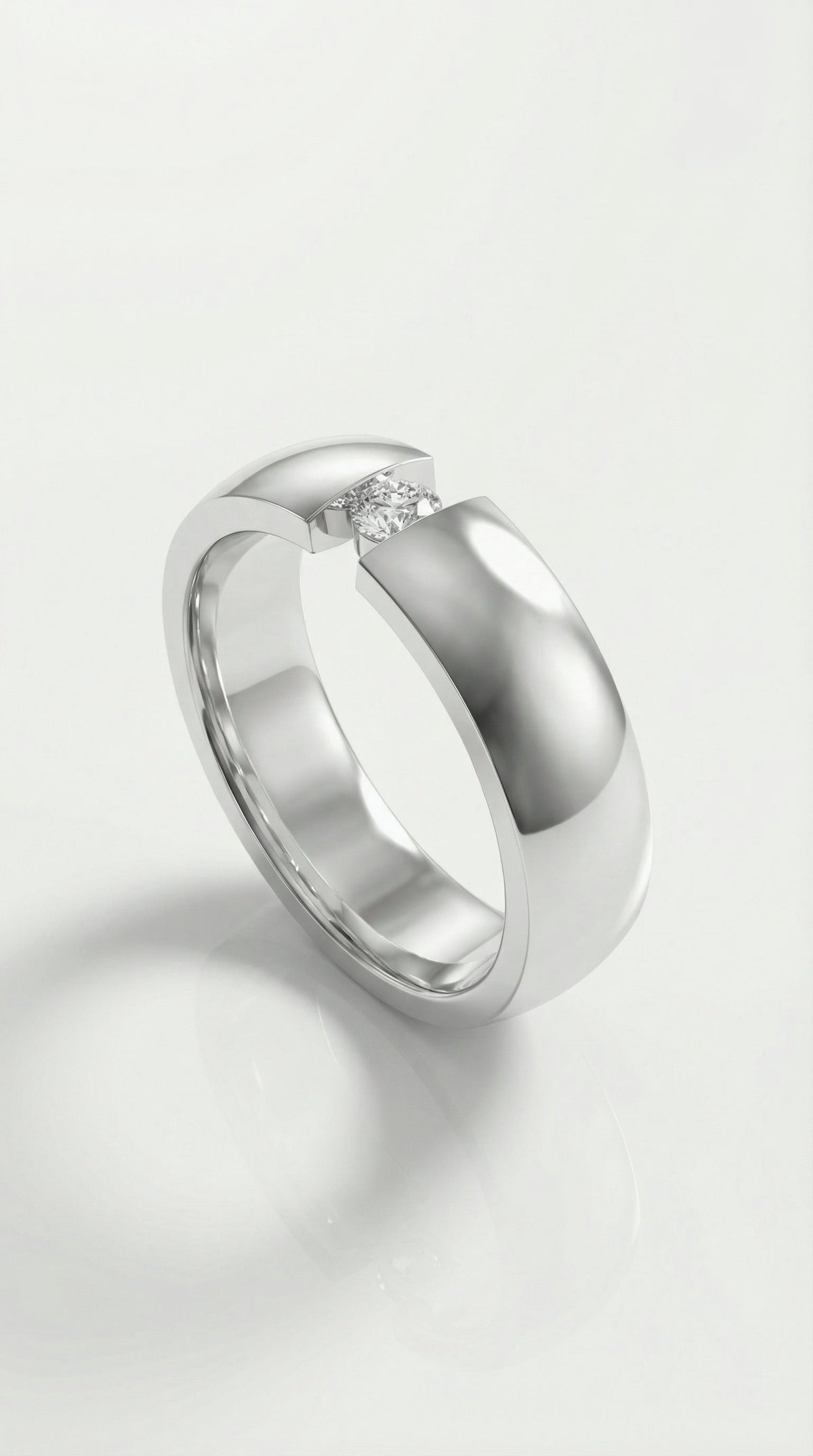 Tension Set Classic Diamond Ring