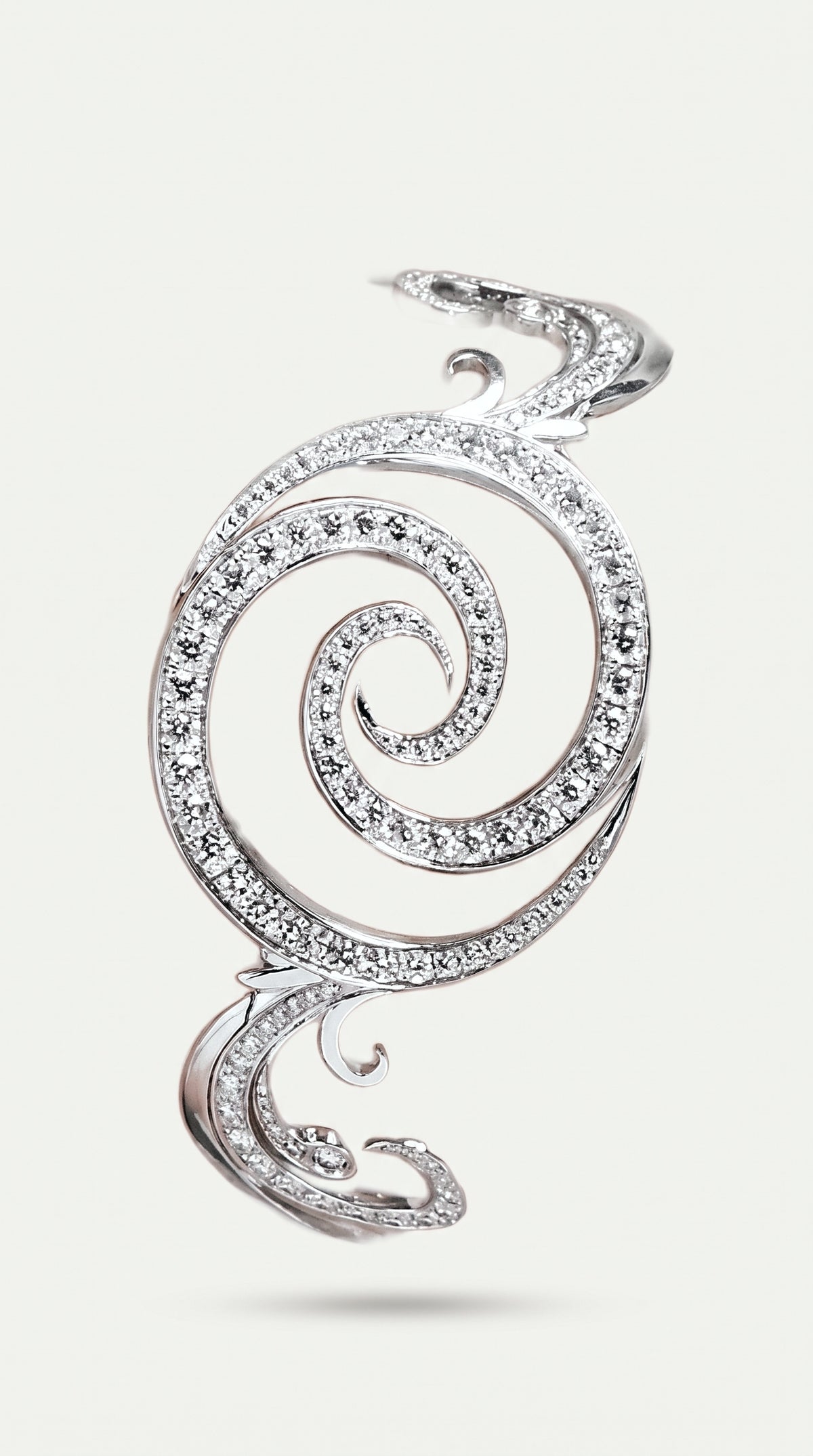 The Art Deco Diamond Bangle — Levendi Jewellers