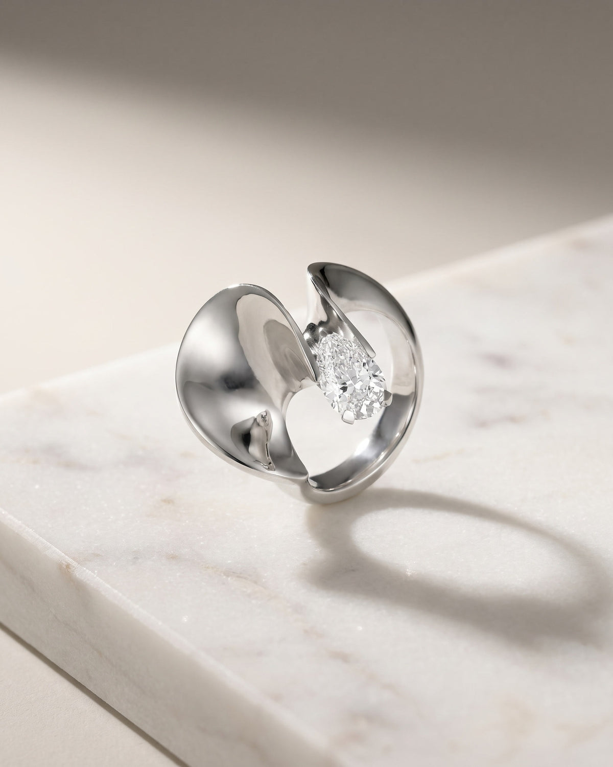 The Aurora - Award Winning Diamond Ring — Levendi Jewellers
