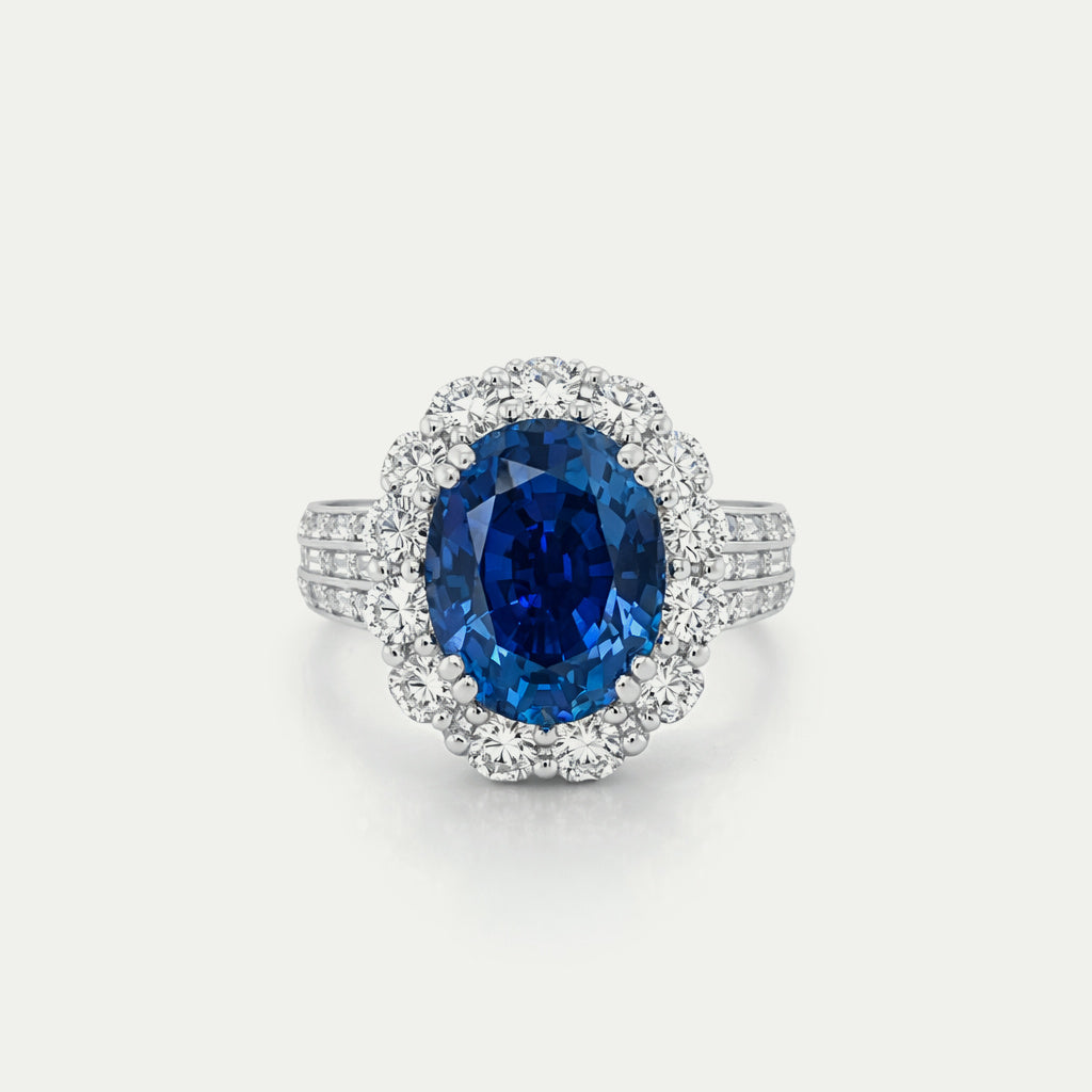The Majesty Athena - Blue Sapphire 7.00 ct