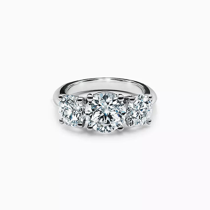 Trilogy Round Engagement Ring