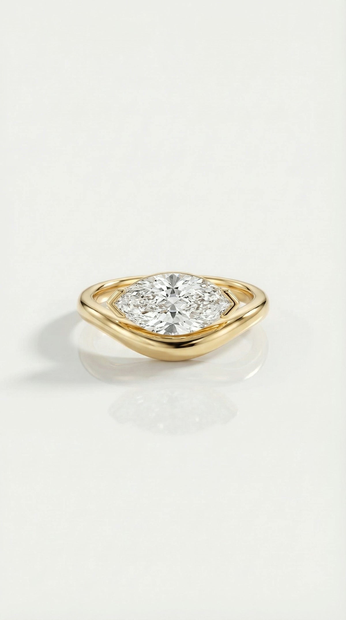Levendi Wave of Love - Marquise Soft Curve