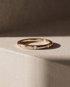Wedding band - Classic 5 Diamonds Drop Set — Levendi Jewellers