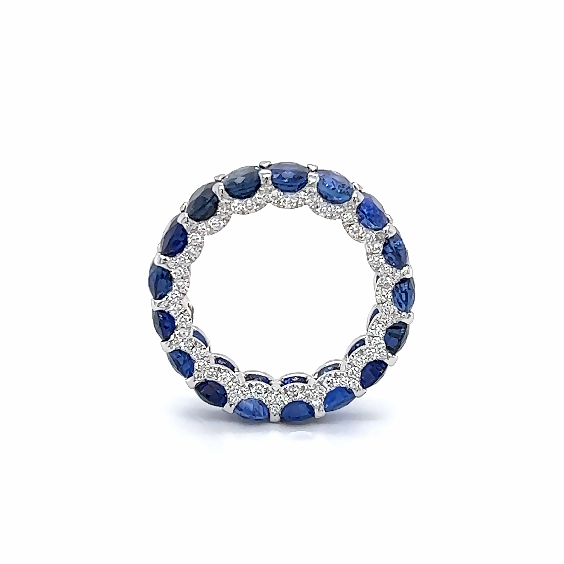 Sapphire & Diamond Bespoke Ring