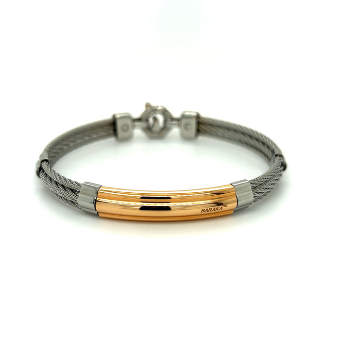 Gold & Steel Bracelet