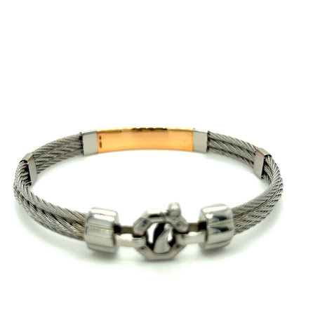 Gold & Steel Bracelet