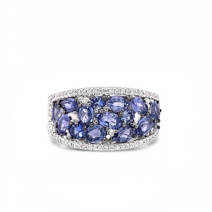 Sapphire & Diamond Ring