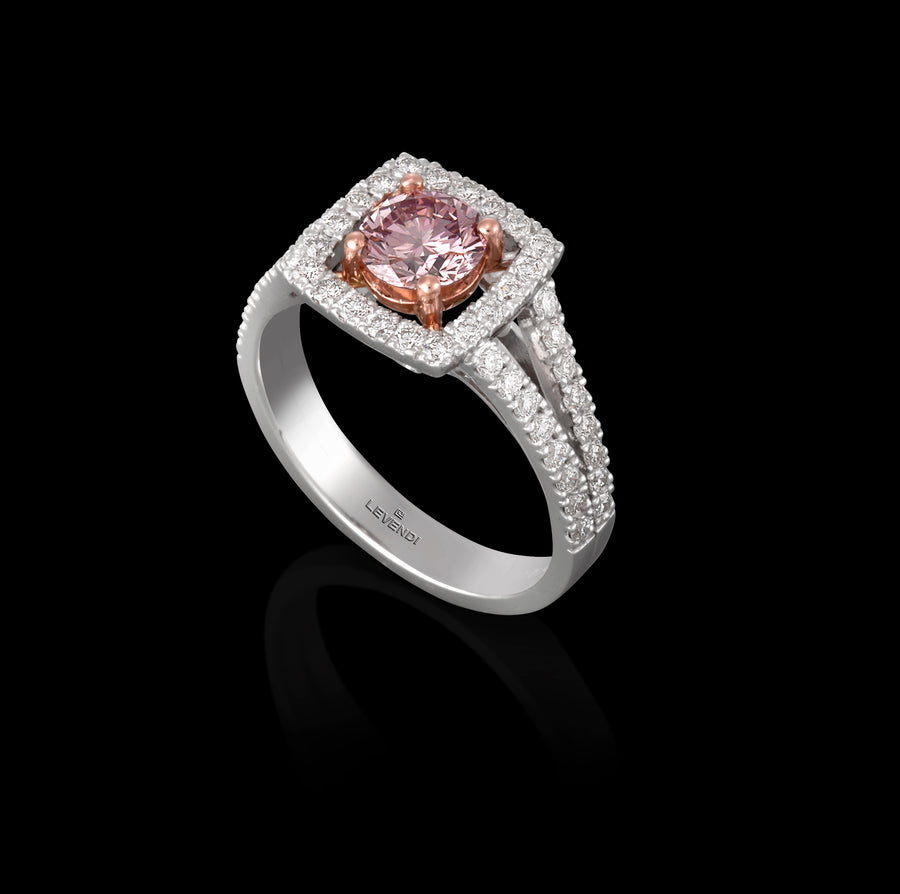 Australian Argyle Pink Diamond Ring