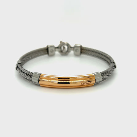 Gold & Steel Bracelet