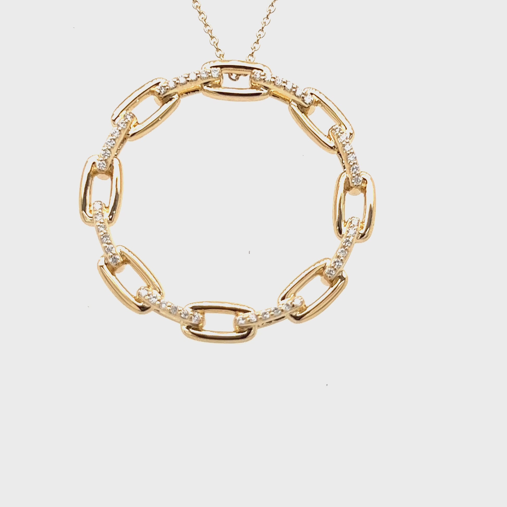 Diamond Link Necklace