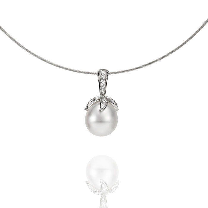 South Sea Pearl & Diamond Pendant