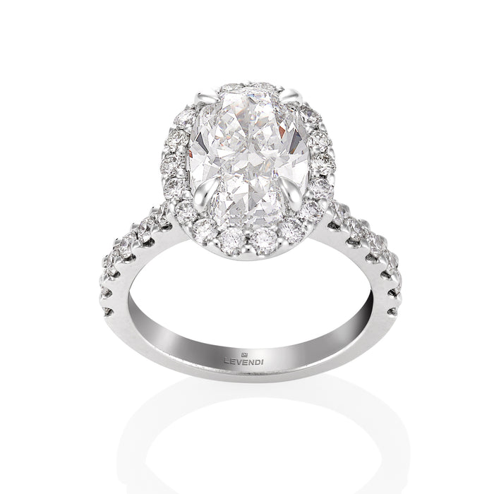 Classic Oval Engagement Ring