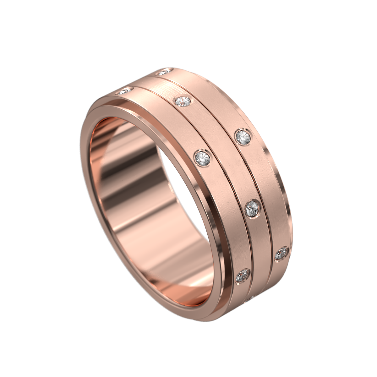 Multi Set Diamond Ring