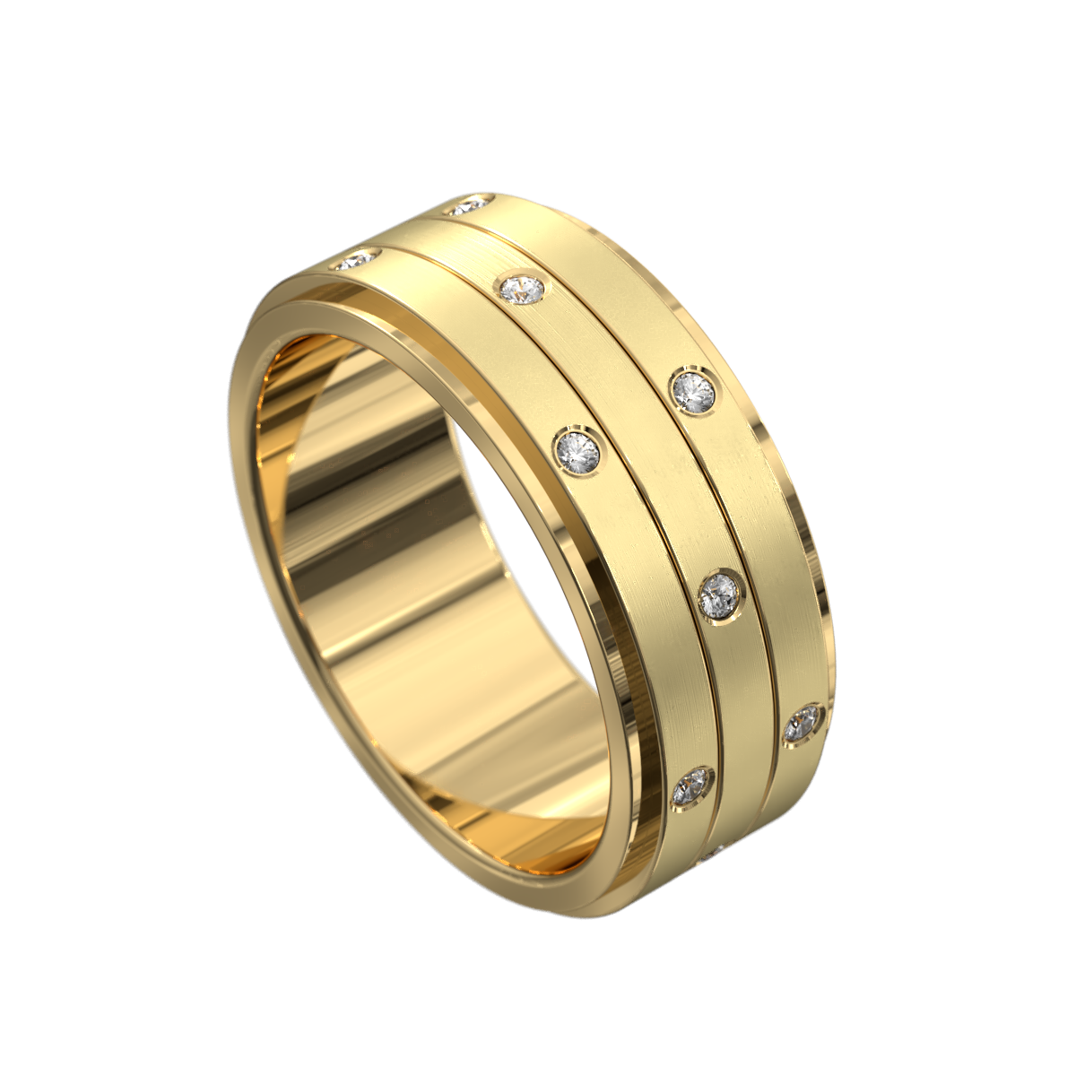 Multi Set Diamond Ring