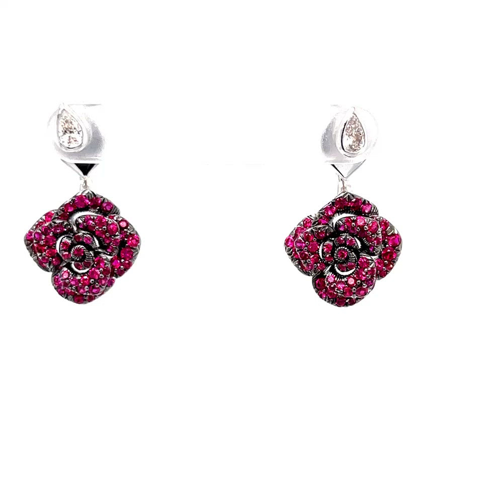 Ruby Rose Earrings