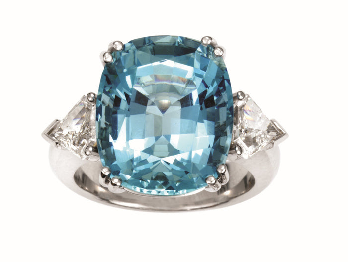 Aquamarine Dress Ring