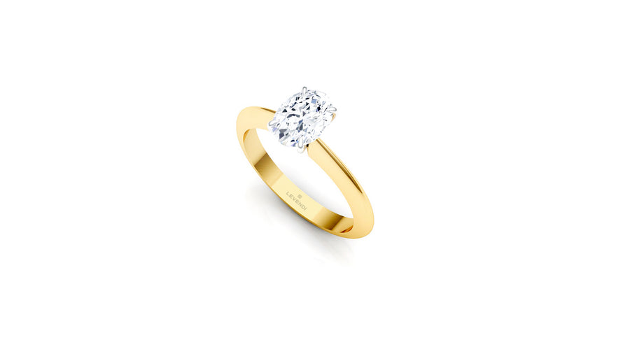 Levendi Oval 18ct Yellow Gold