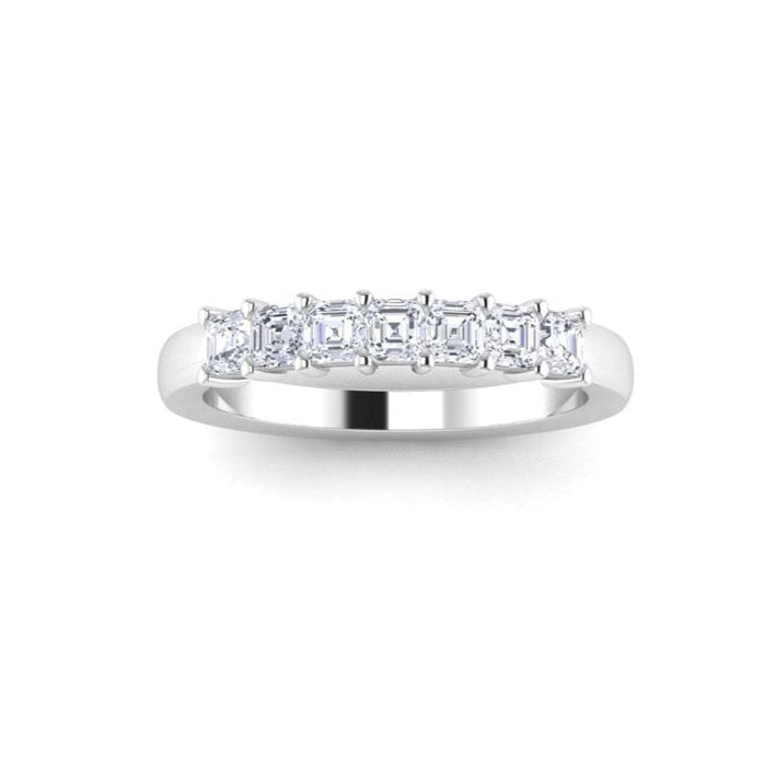 Asscher Cut Diamond Ring