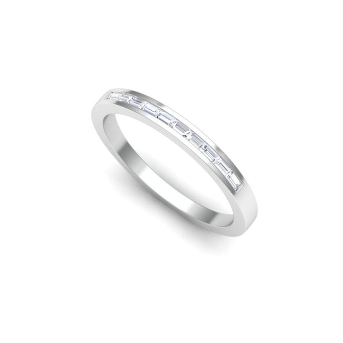 Baguette Cut Diamond Band