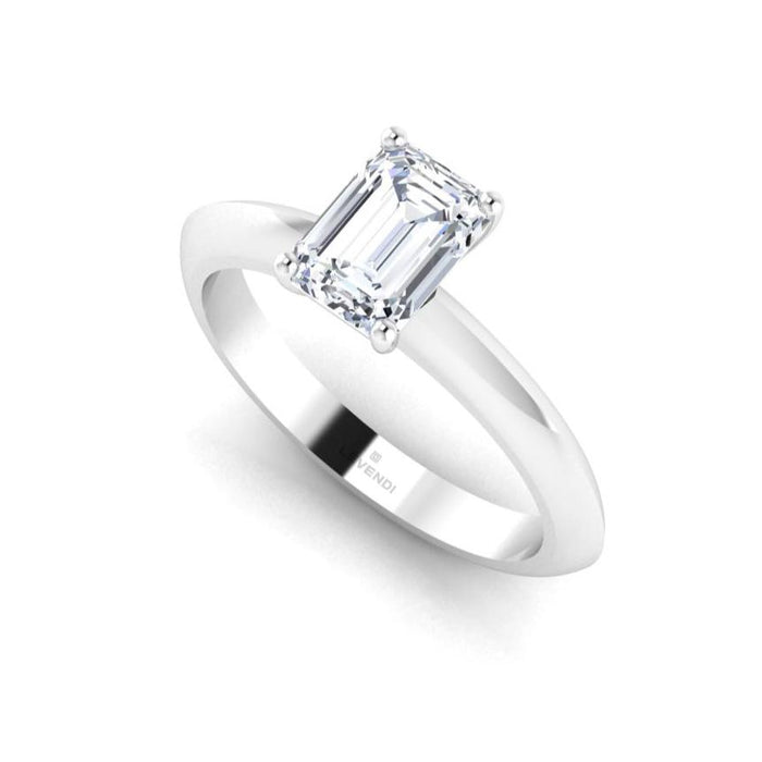 Emerald Cut Engagement Ring