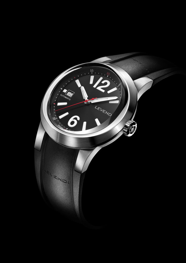 ITHACA SPORTS - Black & White, view 2 — Levendi Jewellers