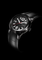 ITHACA SPORTS - Matte Black Steel Case, view 2 — Levendi Jewellers