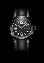 ITHACA SPORTS - Matte Black Steel Case — Levendi Jewellers