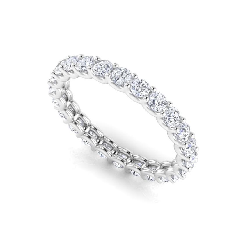 Diamond Set Claw Band