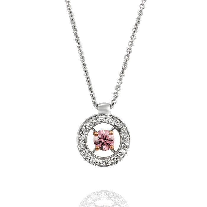 Pink Argyle Diamond Pendant