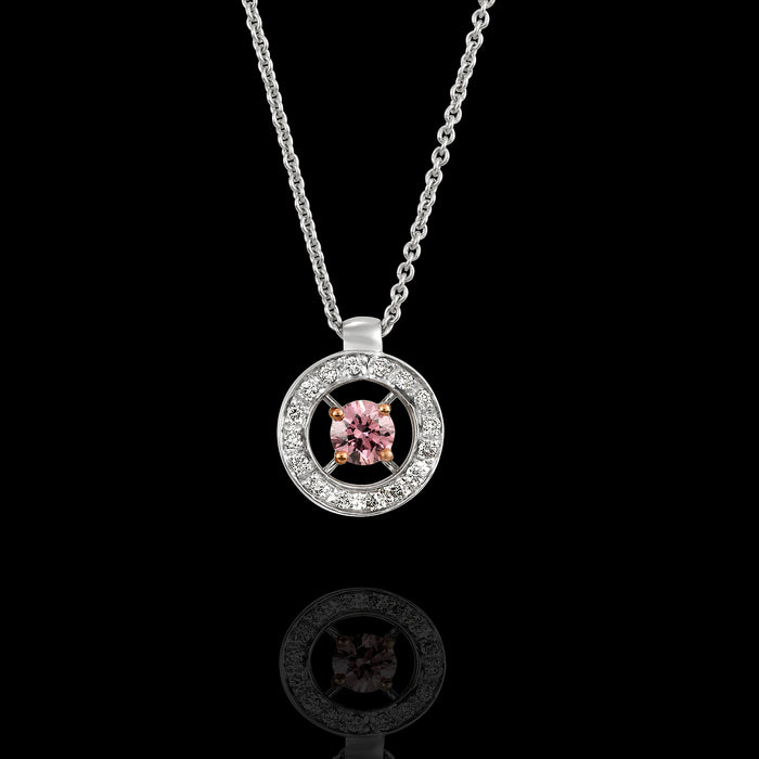 Pink Argyle Diamond Pendant