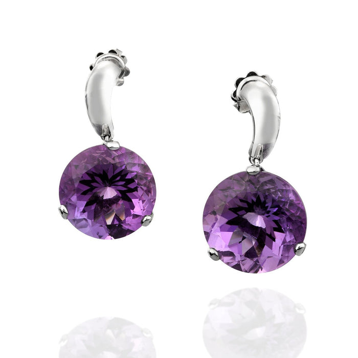 Amethyst Drop Earrings